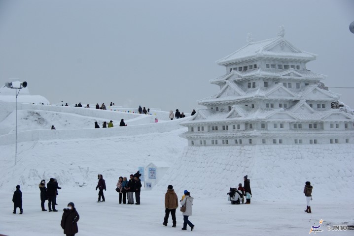Asahikawa Winter Festival Snow Sculpture