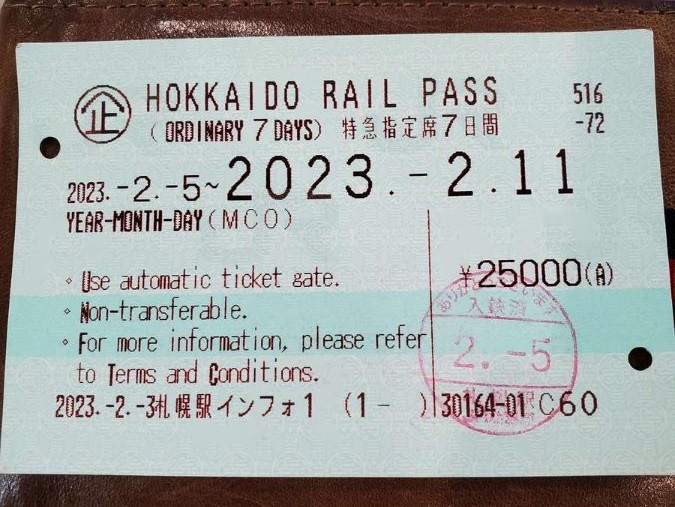 Hokkaido Rail Pass