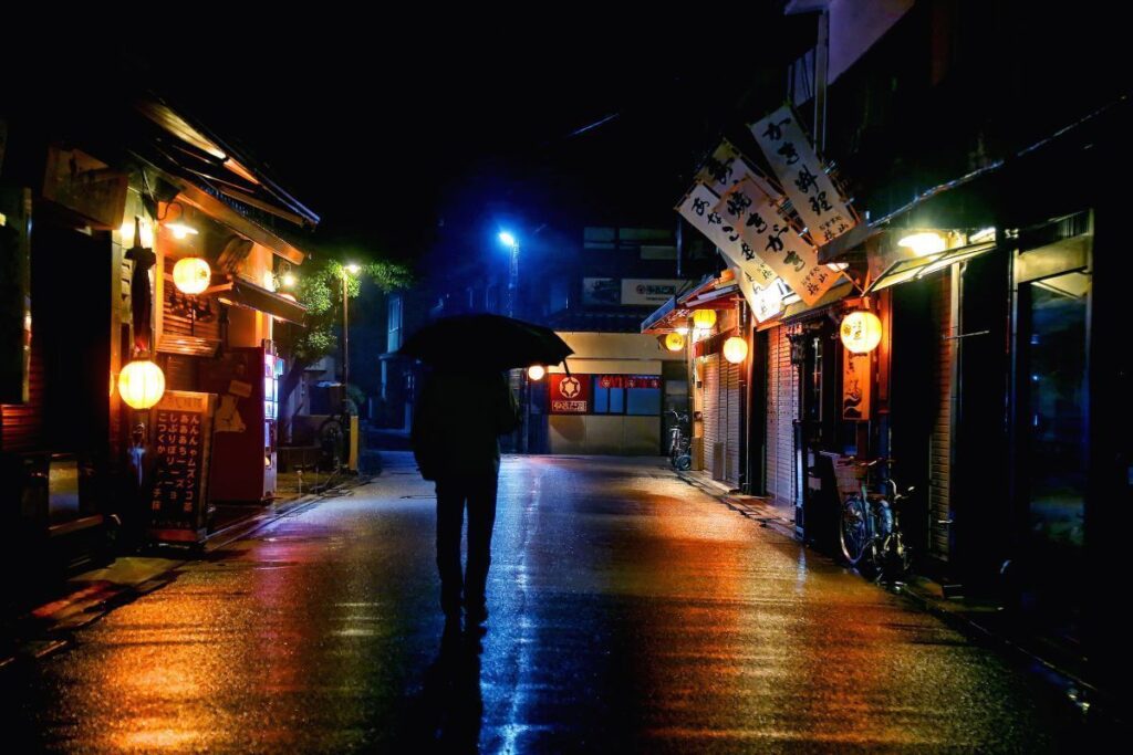 Miyajima as night