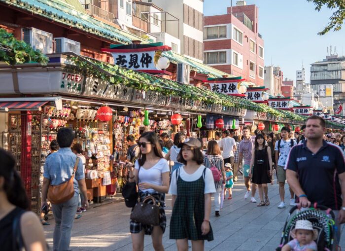 Nakamise Streeet Asakusa