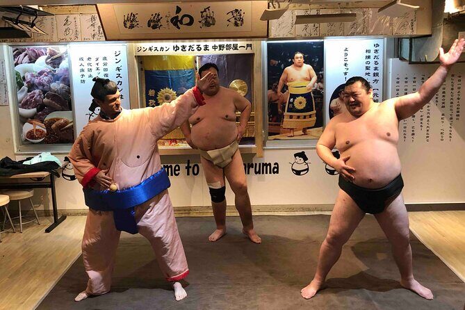 Challenge Sumo Wrestlers And Enjoy Lunch