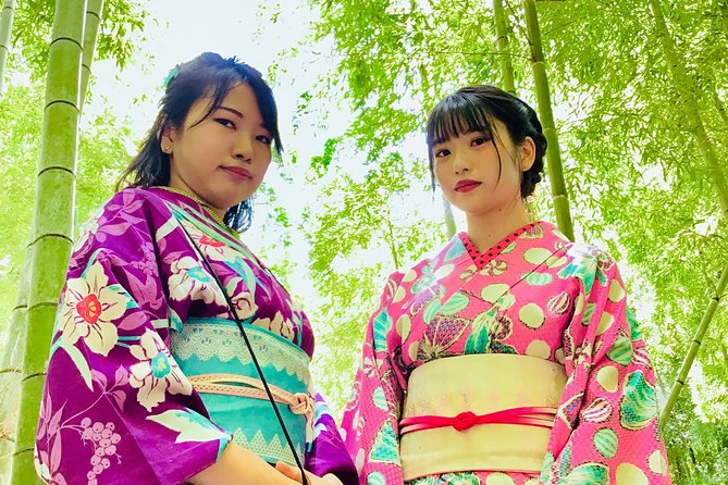 Visit to Secret Bamboo Street With Antique Kimonos! - Unveiling the Charm of the Bamboo-Lined Pathway
