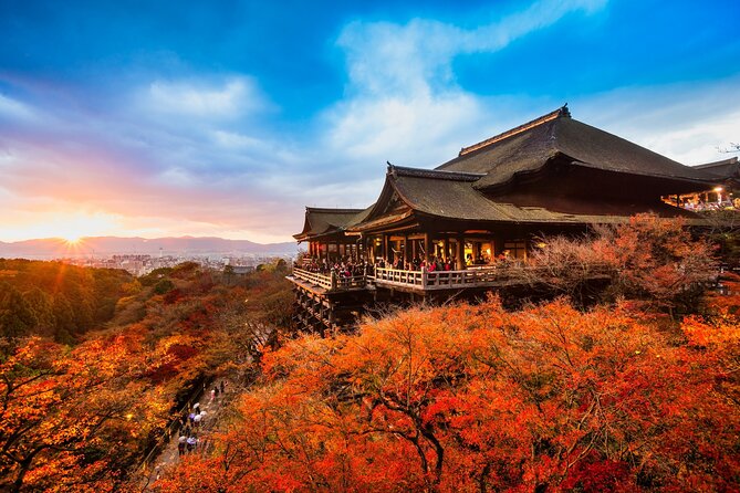 Day Trip to Kyoto From Osaka/Kyoto - Enjoying the Stunning City Views From Kiyomizu-Dera Temple