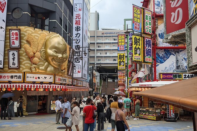 *New* Discover Downtown Osaka Food & Walking Tour - Small Group! - Meeting and Pickup