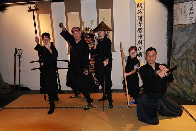 Ninja 1-Hour Hands-On Lesson in English in Tokyo - Step-by-Step Guide to Ninja Techniques