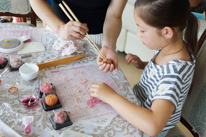 Japanese Sweets (Mochi & Nerikiri) Making at a Private Studio - Sample Menu