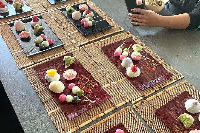 Japanese Sweets (Mochi & Nerikiri) Making at a Private Studio - Background