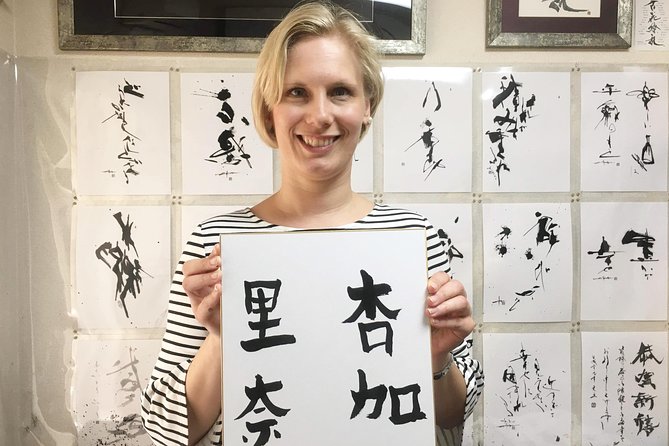 Tokyo Hour Shodo Calligraphy Lesson With Master Calligrapher Quick Takeaways