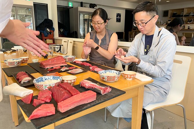 Toyosu Market and Tuna Cutting Workshop Small Group Guided Tour - Meeting and Pickup