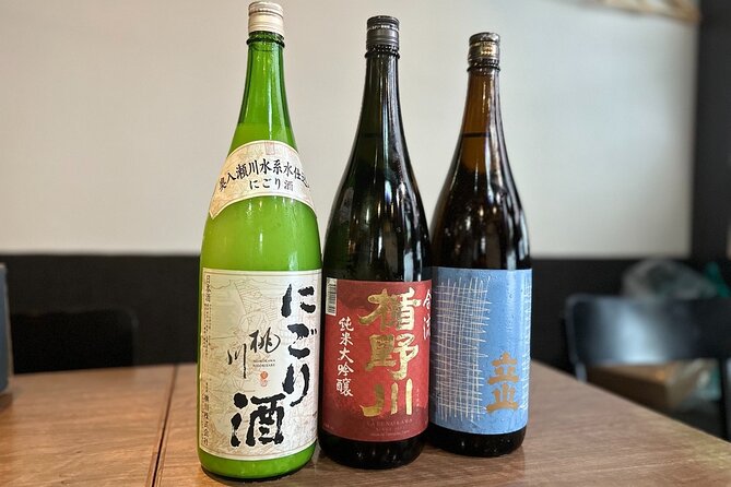 Taste&Learn Main Types of Authentic Sake With an Sake Expert! - The Brewing Process of Authentic Sake