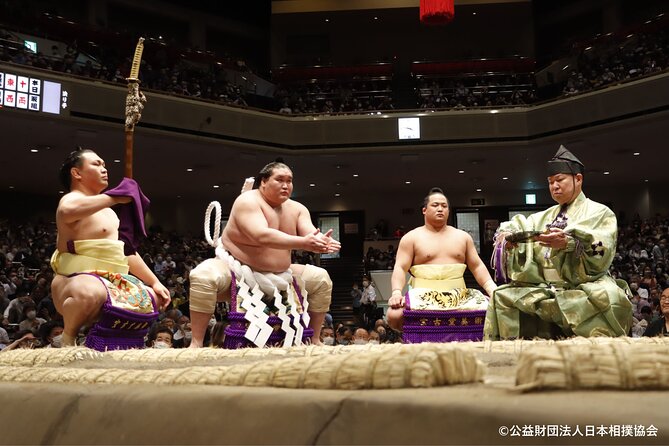 Tokyo Grand Sumo Tournament Viewing Tour 2F C Class Seat　 - Quick Takeaways