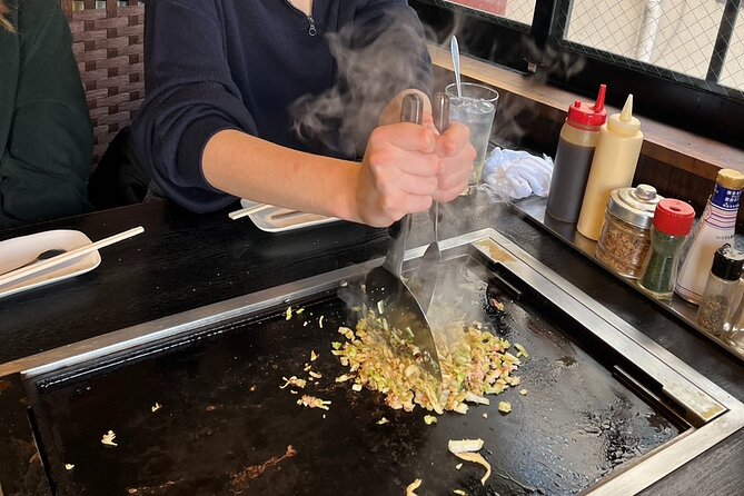 Okonomiyaki Cooking,Japanese Sake Free Flowing Experience - What to Expect