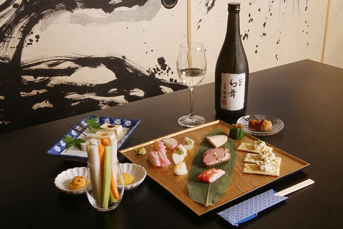 7 Kinds of Sake Tasting With Complementary Foods - Sparkling Sake and Suggested Pairings