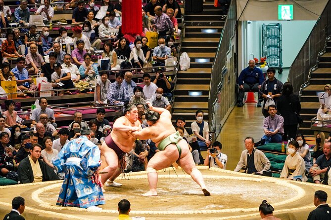 Tokyo: Sumo Guided Tour With Premium Sumo Tournament Ticket - Ticket Details