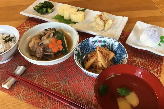 Small-Group Wagyu Beef and 7 Japanese Dishes Tokyo Cooking Class - Taste the Tradition: Authentic Japanese Dishes in Tokyo