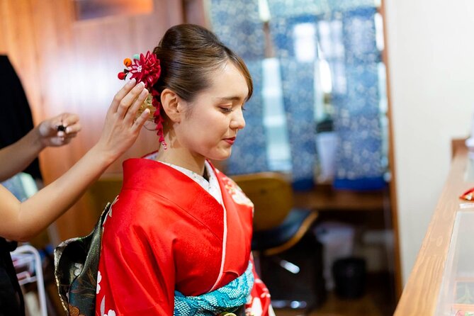 Japanese Traditional Costumes "Kimono" "Yukata" "Ryuso" "Photography Course Hair Set & Point Makeup - Kimono Set and Accessories