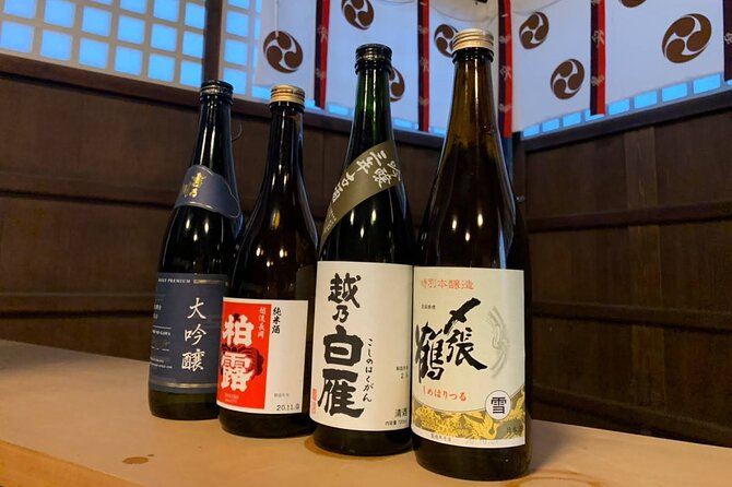 Private Sacred Sake Tasting Inside a Shrine - Sample Menu