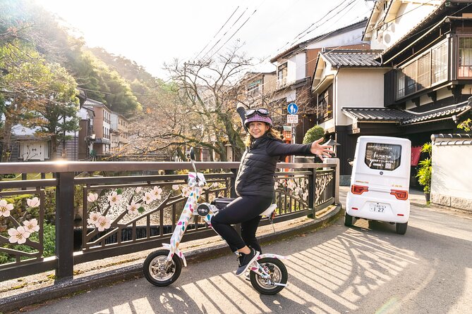 Kinosaki:Rental Electric Vehicles-Hidden Alleyways Route-/90min - Pricing and Booking Information