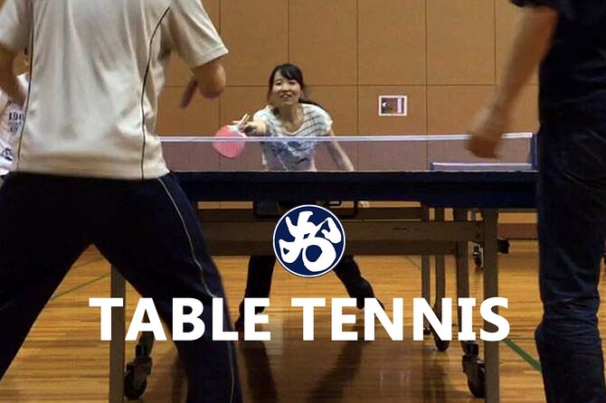 Table Tennis in Osaka With Local Players! - Meeting and Pickup Information