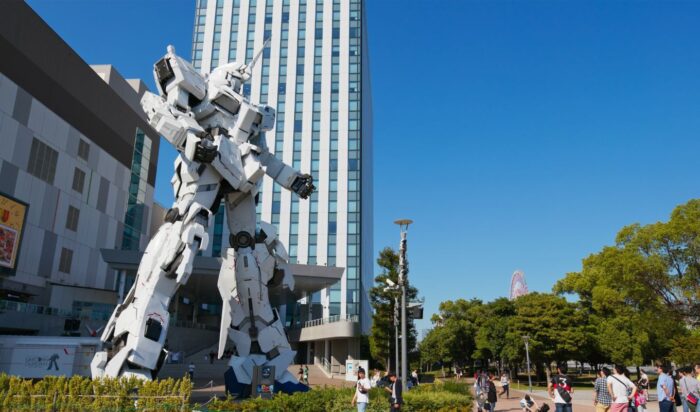 Gundam Statue In Idaba