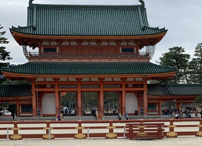 Heian Jingu Romon Gate Kyoto