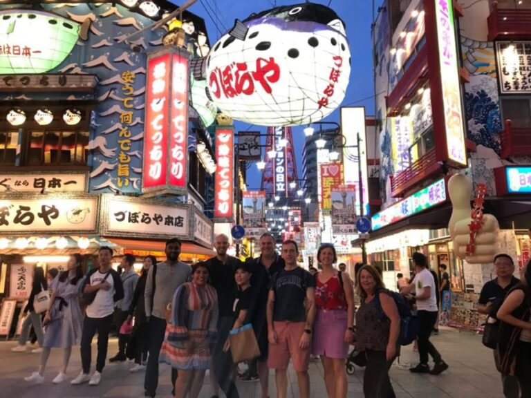 Osaka Local Foodie Walking Tour In Dotonbori And Shinsekai Key Points