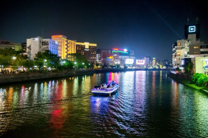 River Boat Cruise In Nakasu Fukuoka Medium