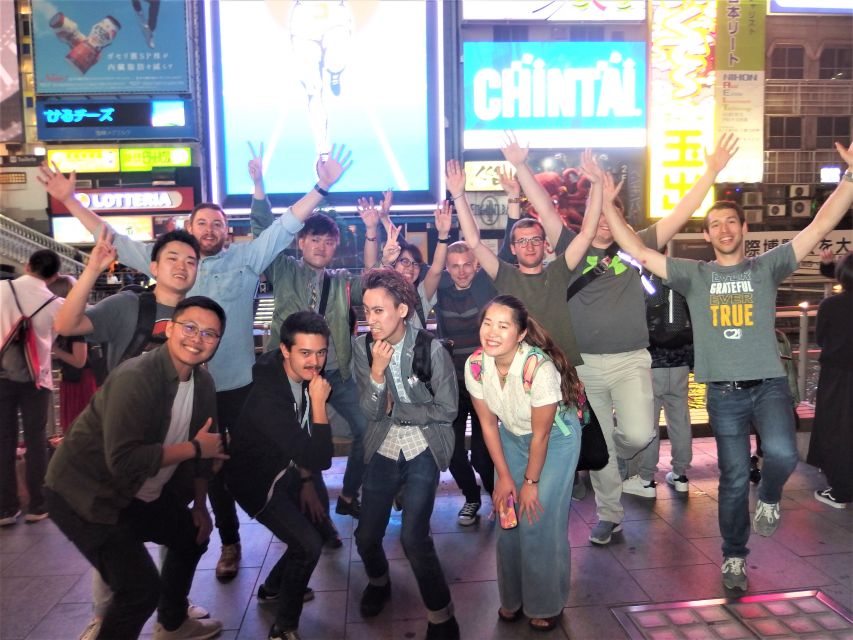 Osaka Bar Hopping Night Tour in Namba - Discover Hidden Eateries and Delicacies