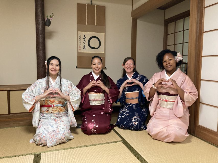 Miyajima: Cultural Experience in a Kimono - Tea Ceremony and Calligraphy Lesson