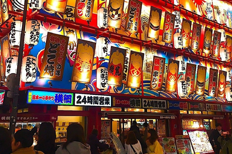 Osaka Shinsekai Street Food Tour - Inclusions