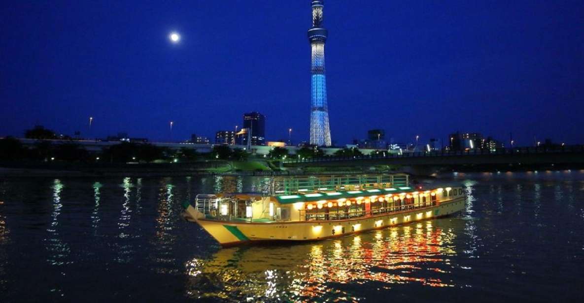 Tokyo Bay: Traditional Japanese Yakatabune Dinner Cruise - Authentic Japanese Dining Experience