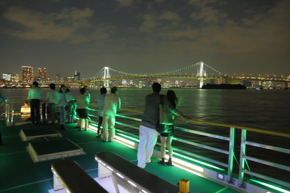 Tokyo Bay: Traditional Japanese Yakatabune Dinner Cruise - Scenic Tokyo Night Views