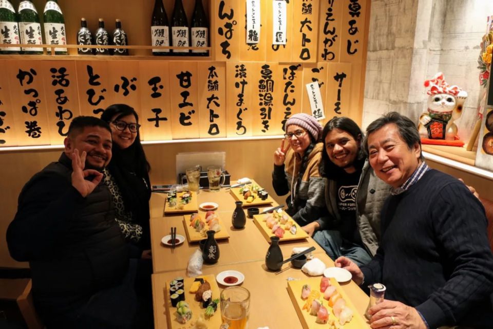 Tokyo: Night Foodie Tour in Shinjuku - Highlights: Omakase Sushi, Wagyu Beef, and Unique Desserts