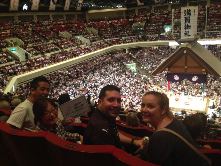 Tokyo: Sumo Wrestling Tournament Ticket With Guide - Customer Reviews