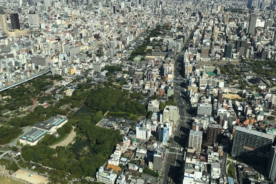 Osaka: Main Sights and Hidden Spots Guided Walking Tour - Harukas Building and City Views