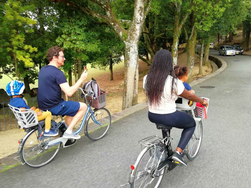 Nara: Nara Park Private Family Bike Tour With Lunch - Full Description of the Tour