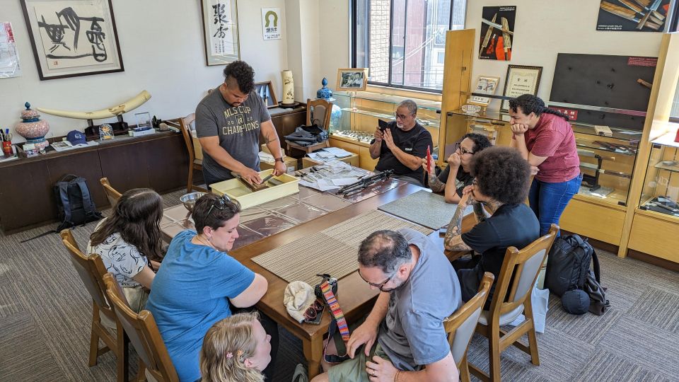 From Osaka: Sakai Knife Factory and Craft Walking Tour - Learn Traditional Sharpening Techniques