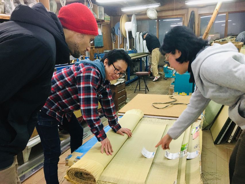 Miyazu: Tatami Workshop, Coaster Making, and Old House Visit - Therapeutic Effects of Soft Rush Aroma