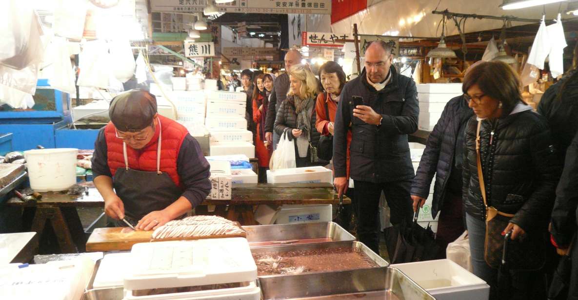 Tokyo: Guided Walking Tour of Tsukiji Market With Breakfast - Full Tour Description