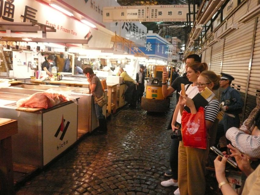 Tokyo: Guided Walking Tour of Tsukiji Market With Lunch - Full Description