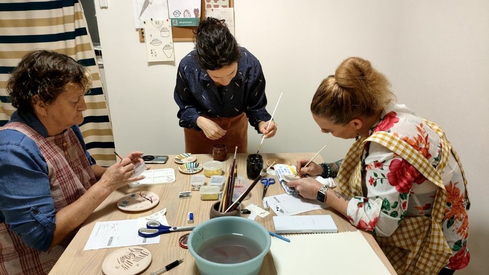 Osaka: Private Ceramic Painting Workshop - Shipping and Pottery Details