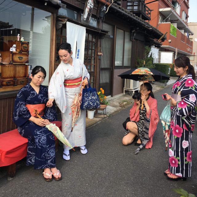 Tokyo: Kimono Dressing, Walking, and Photography Session - Dressing in Kimono or Yukata