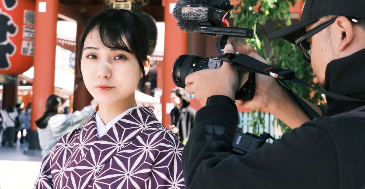 Tokyo: Video and Photo Shoot in Asakusa With Kimono Rental - Activity Details and Highlights