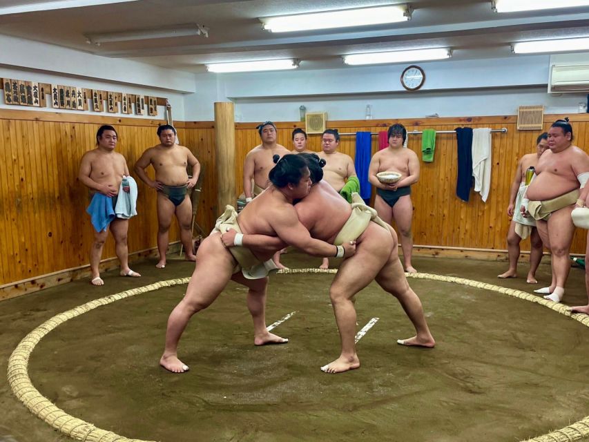 Tokyo: Sumo Wrestling Morning Practice With Live Commentary - Get Up Close to the Wrestlers