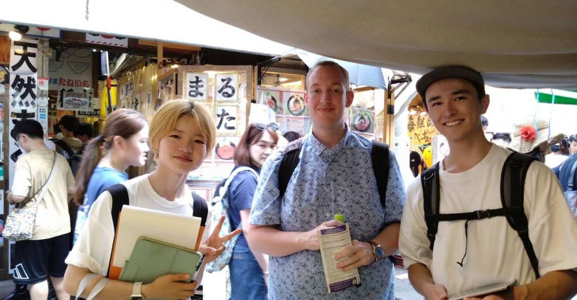 Tsukiji: Walking Tour With University Student-Small Group - Activity Details