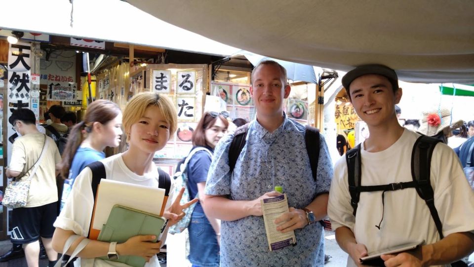 Tsukiji: Walking Tour With University Student-Small Group - Full Tour Description