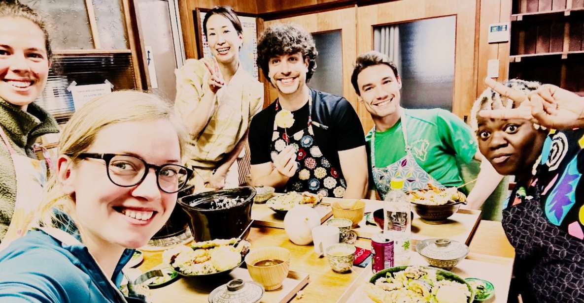 Osaka Authentic Tempura & Miso Soup Japan Cooking Class - Experience and Highlights