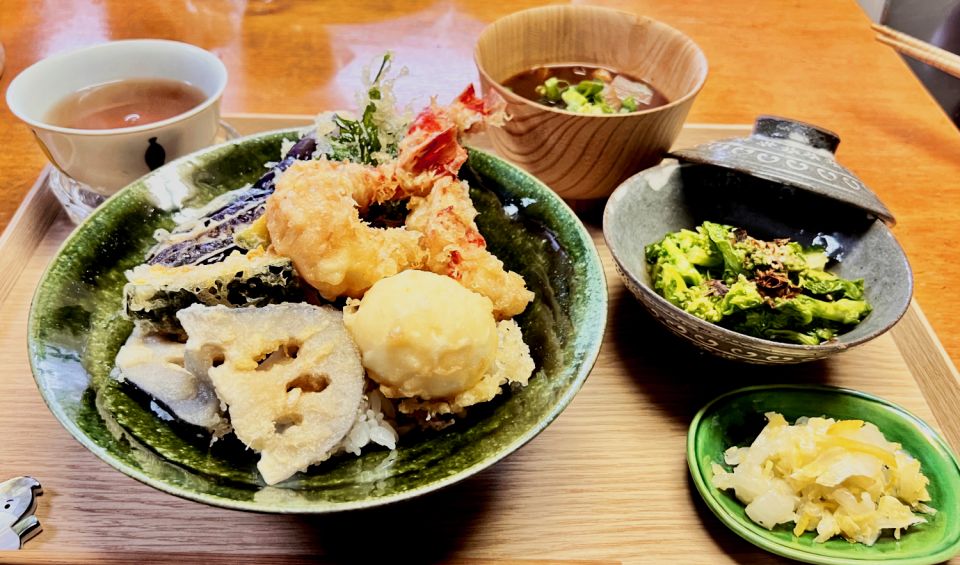 Osaka Authentic Tempura & Miso Soup Japan Cooking Class - Session Details