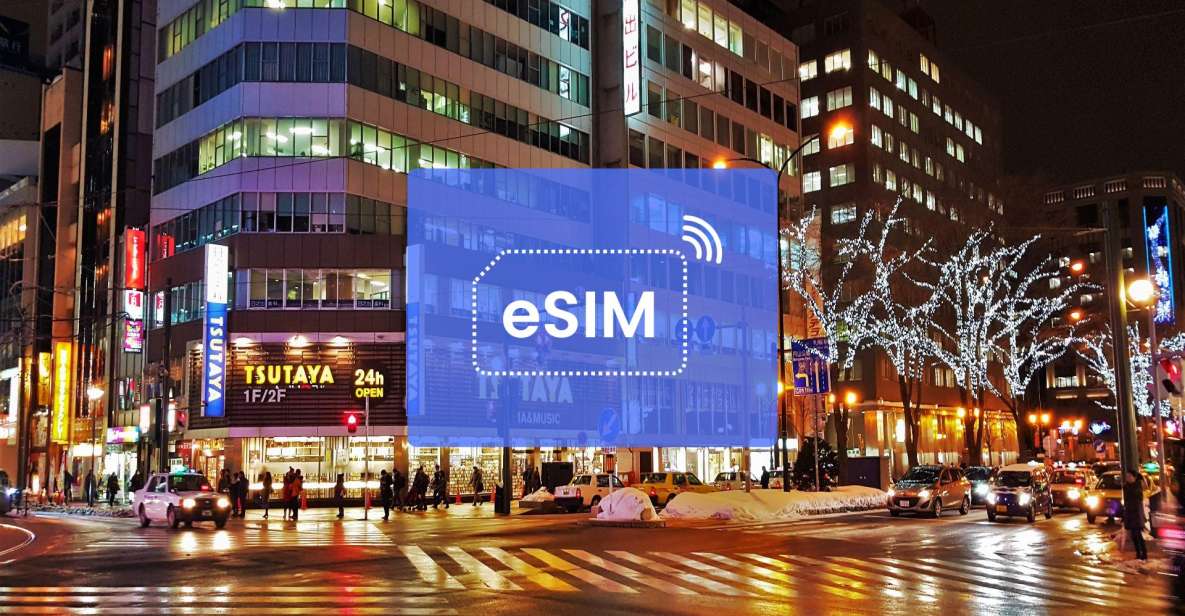 Sapporo: Japan/ Asia Esim Roaming Mobile Data Plan - How to Activate the Esim Package