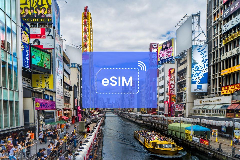 Osaka: Japan/ Asia Esim Roaming Mobile Data Plan - The Sum Up